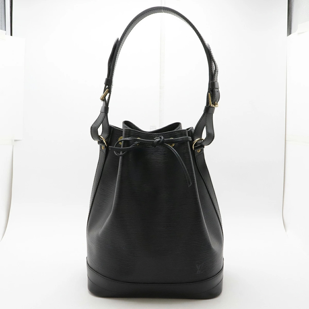 LOUIS VUITTON Epi Noe Shoulder Bag Hobo Drawstring Noir Black